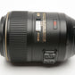 Nikon AF-S VR Micro-Nikkor 105mm f2.8G IF-ED N MFR# 2160 USA +Hood, UV, Pouch