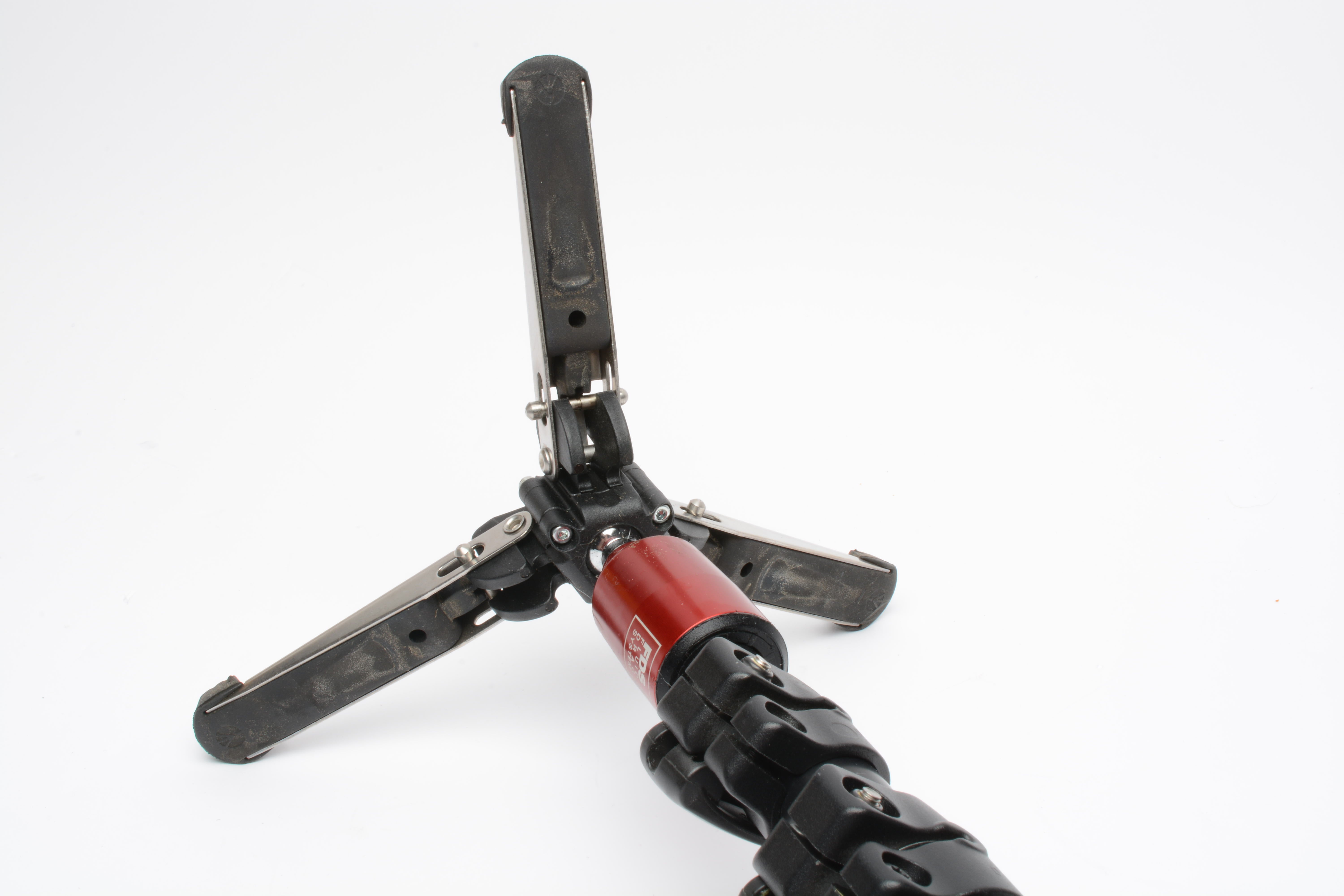 Manfrotto MVM500A Monopod w/spread feet and fluid head, Nice! + QR plate