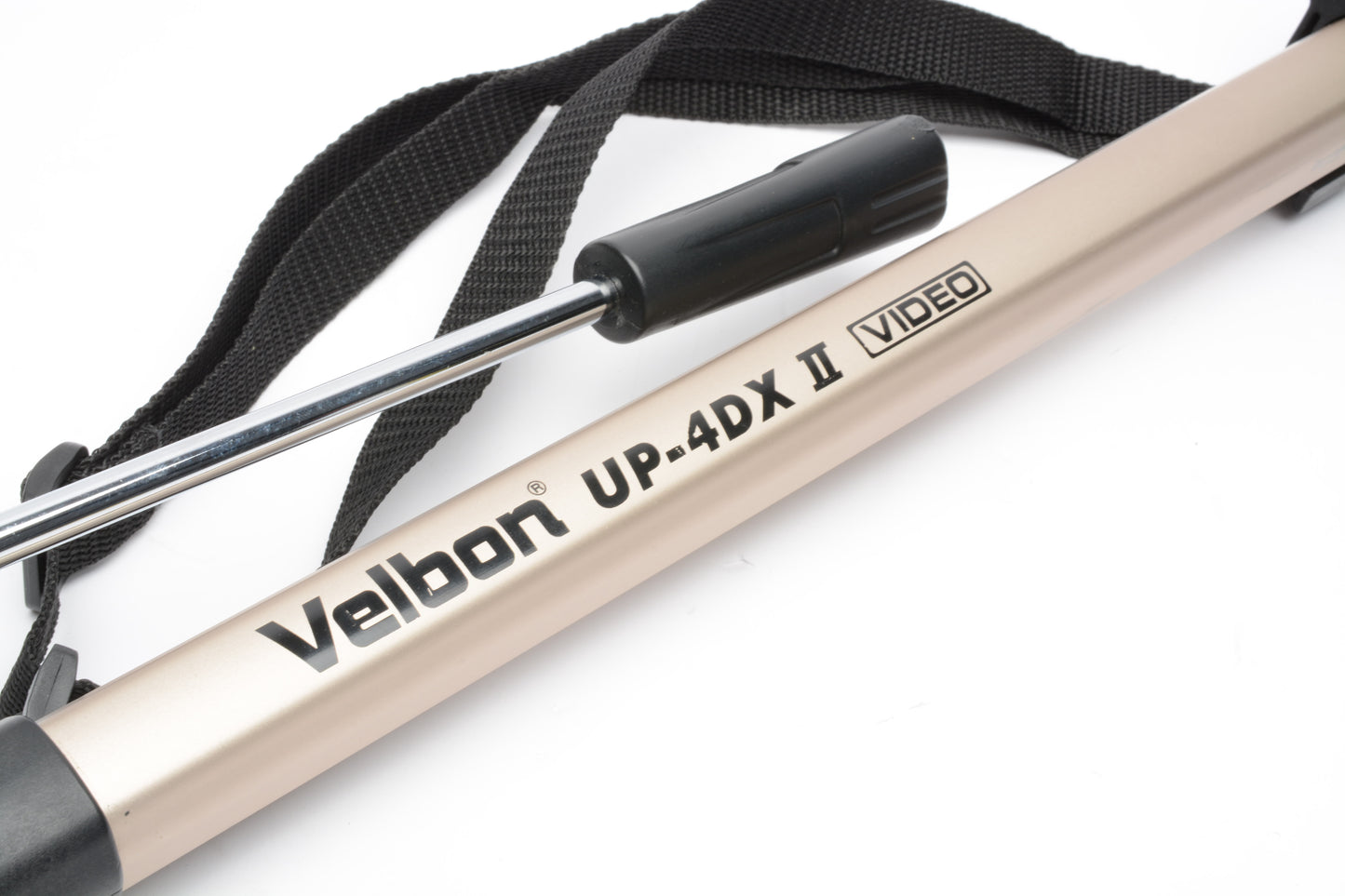 Velbon UP-4DX II Video Monopod, 22' folded, 64" extended, w/QR Plate