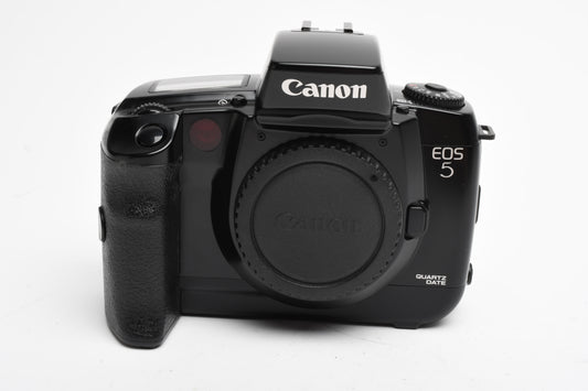 Canon EOS 5 QD 35mm SLR Body, Very clean, fully tested, Great! Boxed