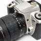 Canon Rebel 2000 35mm SLR w/EF 28-200mm f3.8-5.6 zoom lens, strap, manual