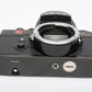 Leica R3 Electronic 35mm SLR body (Black), tested, accurate, clean