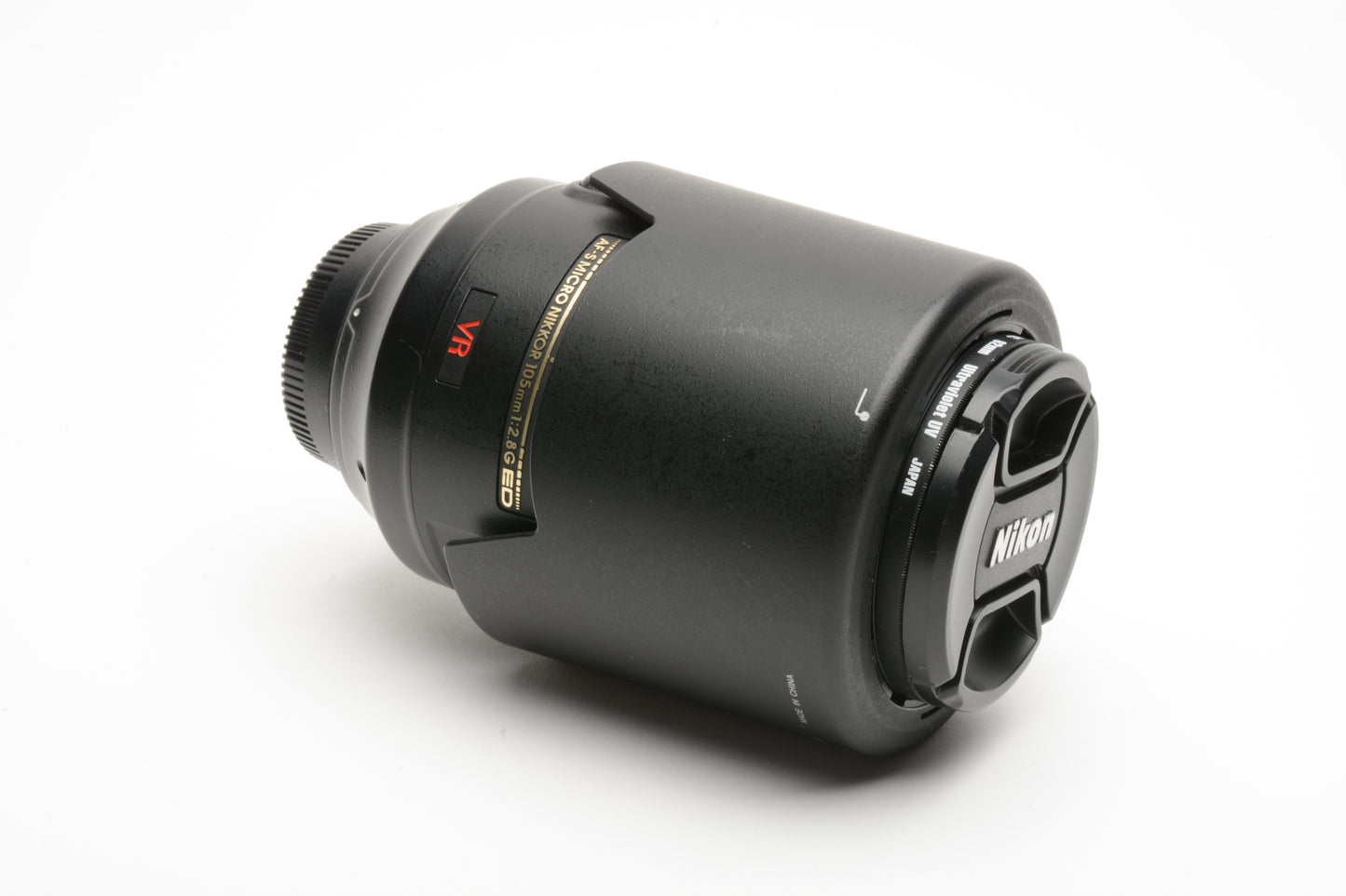 Nikon AF-S VR Micro-Nikkor 105mm f2.8G IF-ED N MFR# 2160 USA +Hood, UV, Pouch
