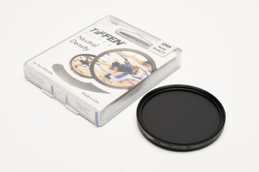 Tiffen 55mm Neutral Density 0.9 ND filter w jewel case - mint-