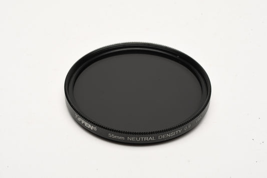 Tiffen 55mm Neutral Density 0.9 ND filter w jewel case - mint-