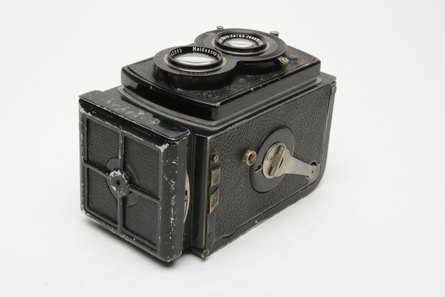 Rollei Rolleiflex Old Standard Type 3 w/Zeiss Jena Tessar 7.5cm f3.5 + case, cap