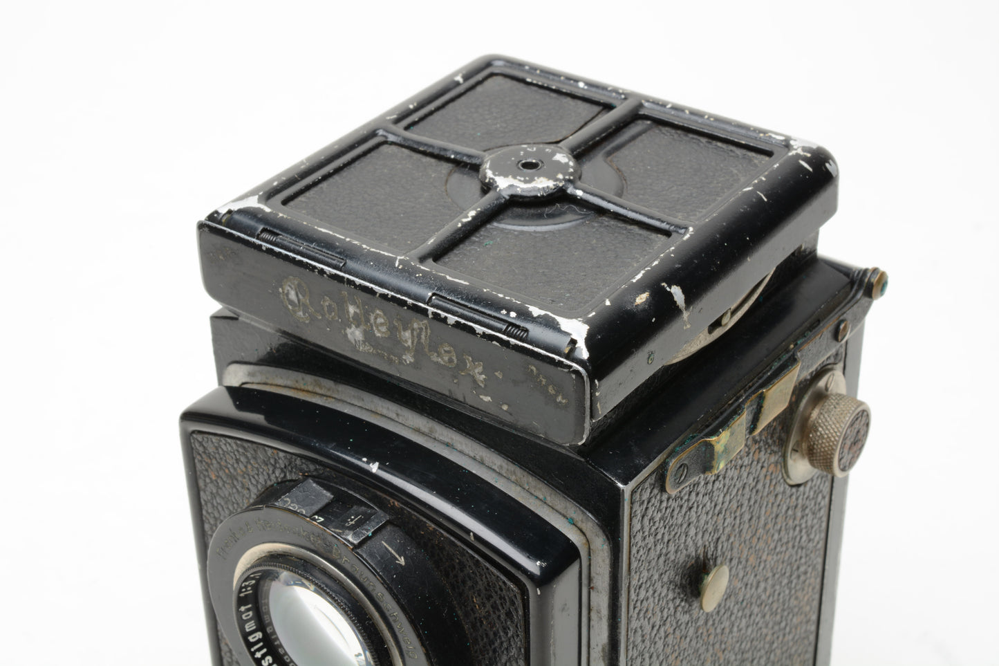 Rollei Rolleiflex Old Standard Type 3 w/Zeiss Jena Tessar 7.5cm f3.5 + case, cap