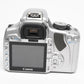 Canon Rebel XTi Silver DSLR w/18-55mm f3.5-5.6 II Zoom Lens, UV, Strap, Batt, Charger