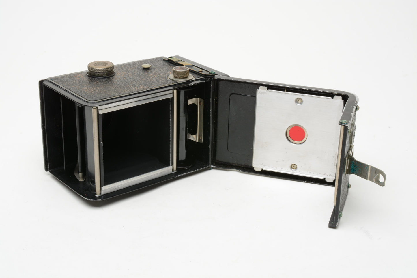 Rollei Rolleiflex Old Standard Type 3 w/Zeiss Jena Tessar 7.5cm f3.5 + case, cap