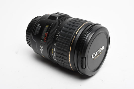 Canon EF 28-135mm F3.5-5.6 IS USM zoom lens, Clean, Mint-