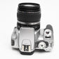 Canon Rebel XTi Silver DSLR w/18-55mm f3.5-5.6 II Zoom Lens, UV, Strap, Batt, Charger