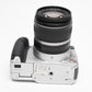 Canon Rebel XTi Silver DSLR w/18-55mm f3.5-5.6 II Zoom Lens, UV, Strap, Batt, Charger