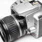 Canon Rebel XTi Silver DSLR w/18-55mm f3.5-5.6 II Zoom Lens, UV, Strap, Batt, Charger