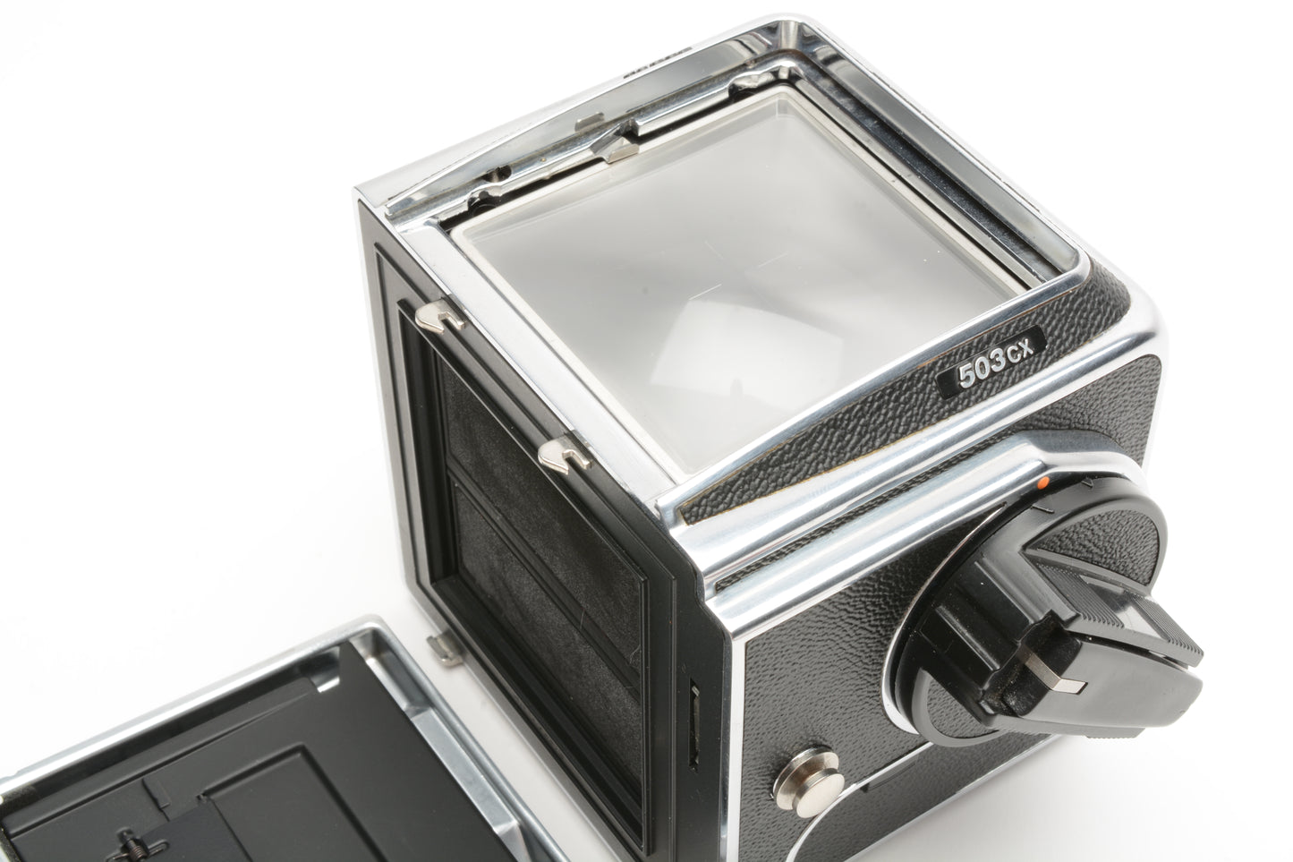 Hasselblad 503CX Body w/Acute D, WLF, Mint-