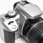 Canon Rebel XTi Silver DSLR w/18-55mm f3.5-5.6 II Zoom Lens, UV, Strap, Batt, Charger