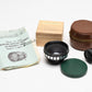 Spiratone Model V-W Auxiliary lens w/Finder and case, Clean