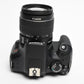 Canon EOS Rebel T6 DSLR w/18-55mm IS II, batt+charger Only 3340 Acts, Great