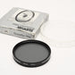 Sunpak 72mm CPL circular polarizer filter in jewel case and box - mint-