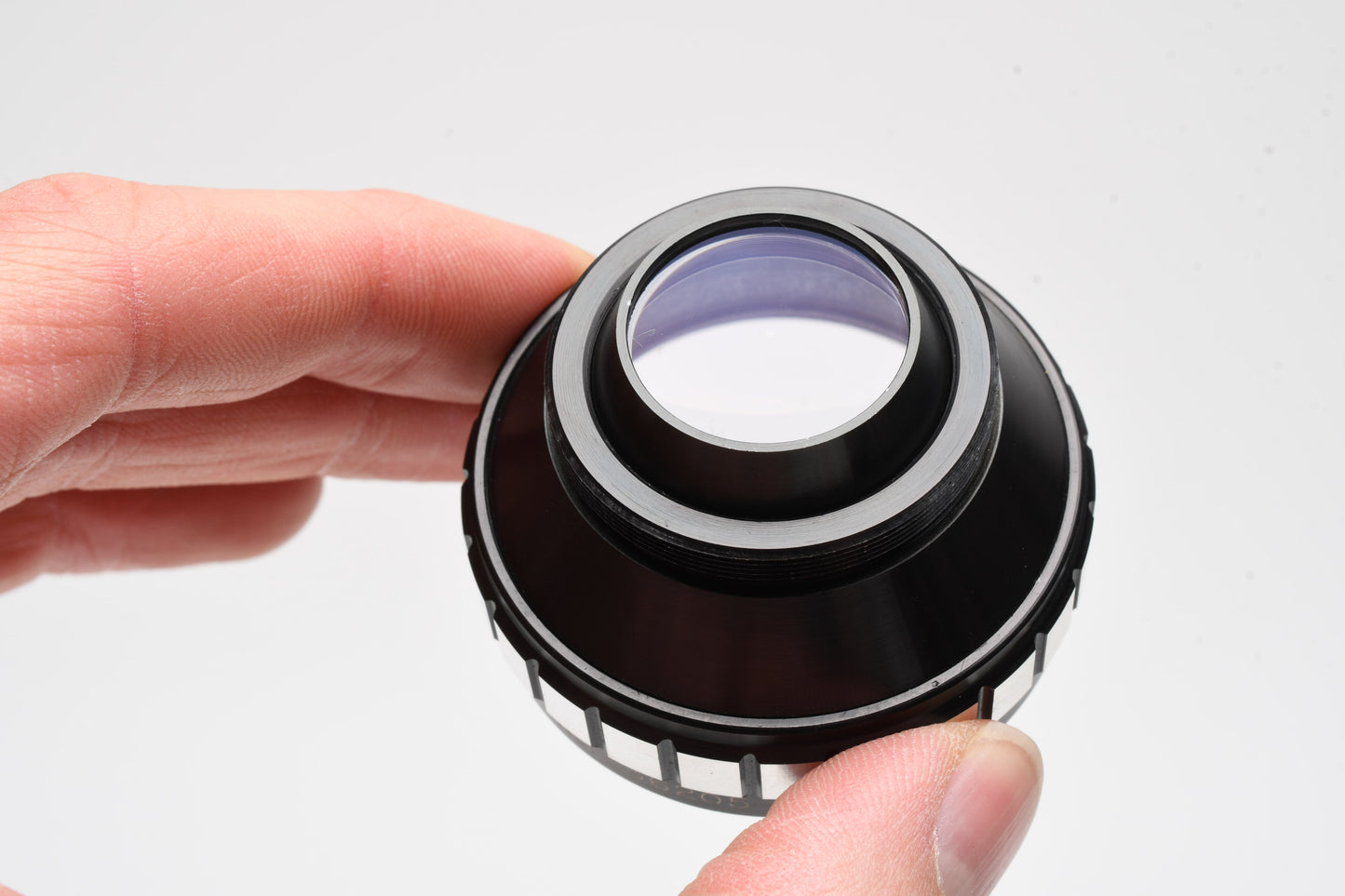 Spiratone Model V-W Auxiliary lens w/Finder and case, Clean