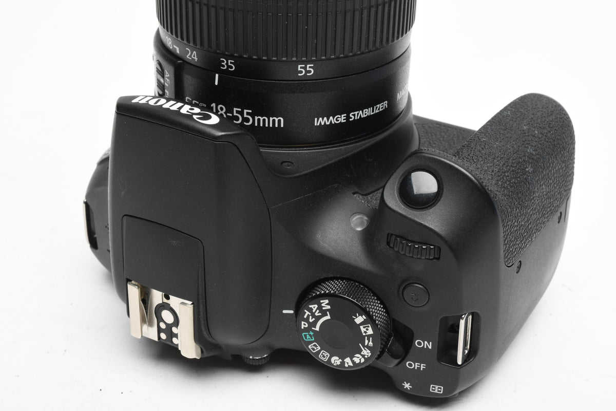 Canon EOS Rebel T6 DSLR w/18-55mm IS II, batt+charger Only 3340 Acts, Great