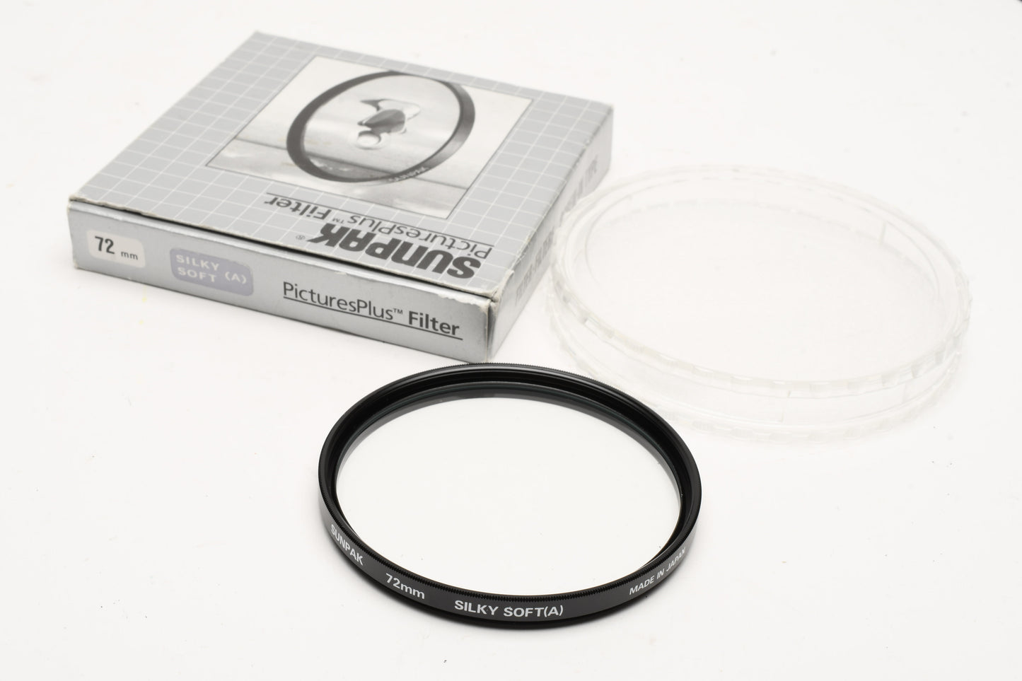 Sunpak 72mm Silky Soft (A) filter in jewel case and box - mint-