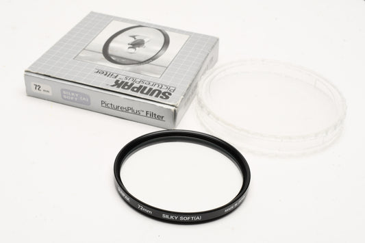 Sunpak 72mm Silky Soft (A) filter in jewel case and box - mint-