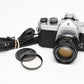 Pentax Honeywell SP 500 SLR w/55mm f2 Lens, Skylight, Strap, Clean!