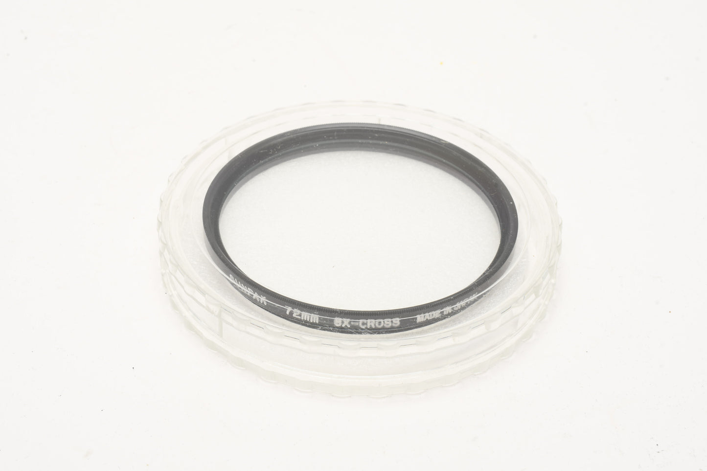 Sunpak 72mm 8x-Cross (Star) Filter in jewel case and box - mint-