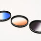 3x 58mm K&F Concept Digital HD Graduated Colored Filters (blue, brown, grey)