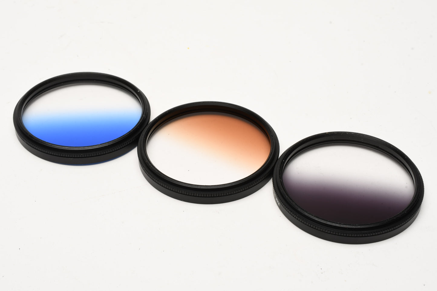 3x 58mm K&F Concept Digital HD Graduated Colored Filters (blue, brown, grey)