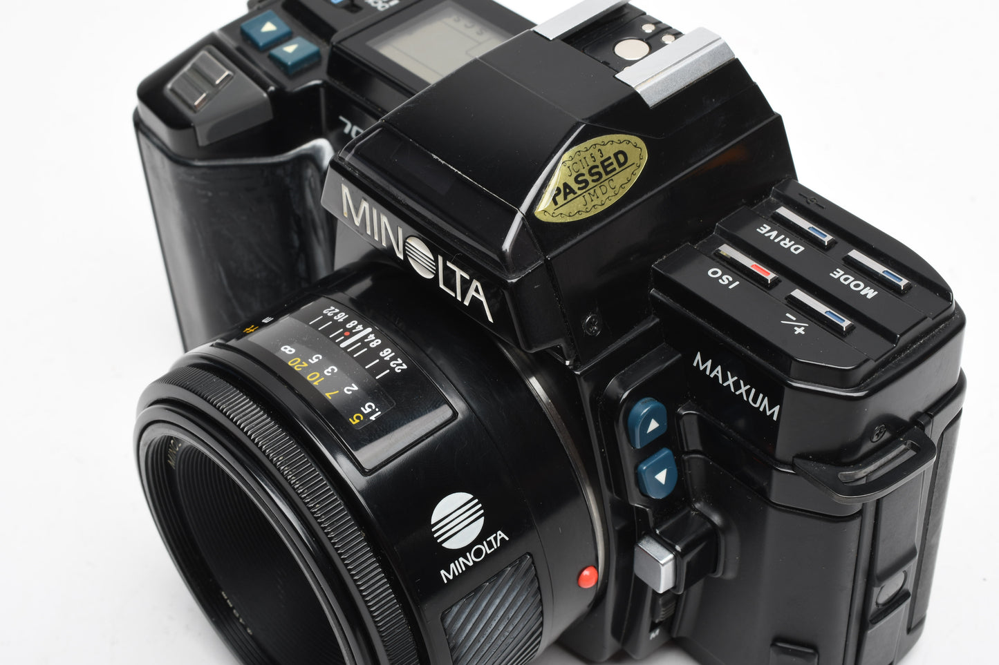 Minolta Maxxum 7000 35mm SLR w/50mm f1.7, UV+Strap, Good!