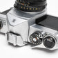 Pentax Honeywell SP 500 SLR w/55mm f2 Lens, Skylight, Strap, Clean!