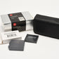Leica C-Lux 2 Accessory Set 18674 (black leather case & battery) - clean!