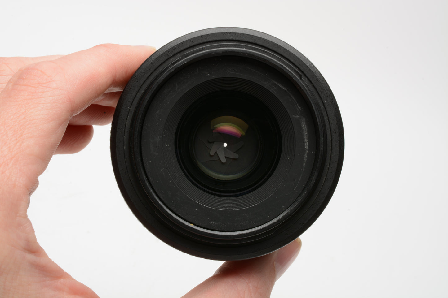 Nikon AF-S Nikkor 35mm f1.8G DX lens, caps, Nice