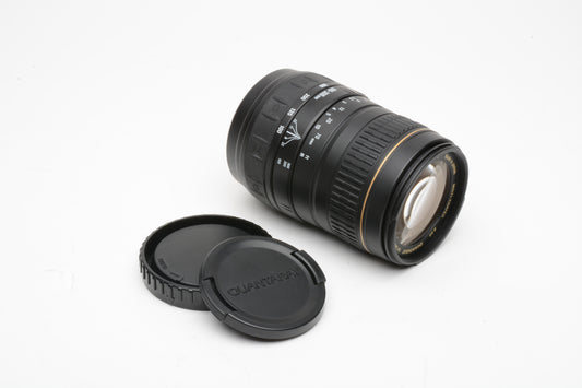 Sigma Quantaray AF 100-300mm f4.5-6.7 DL Telephoto zoom lens for Maxxum AF, caps