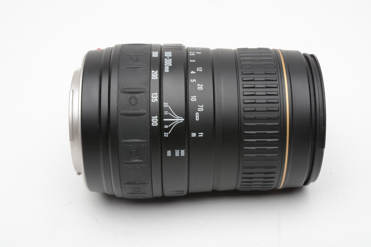 Sigma Quantaray AF 100-300mm f4.5-6.7 DL Telephoto zoom lens for Maxxum AF, caps