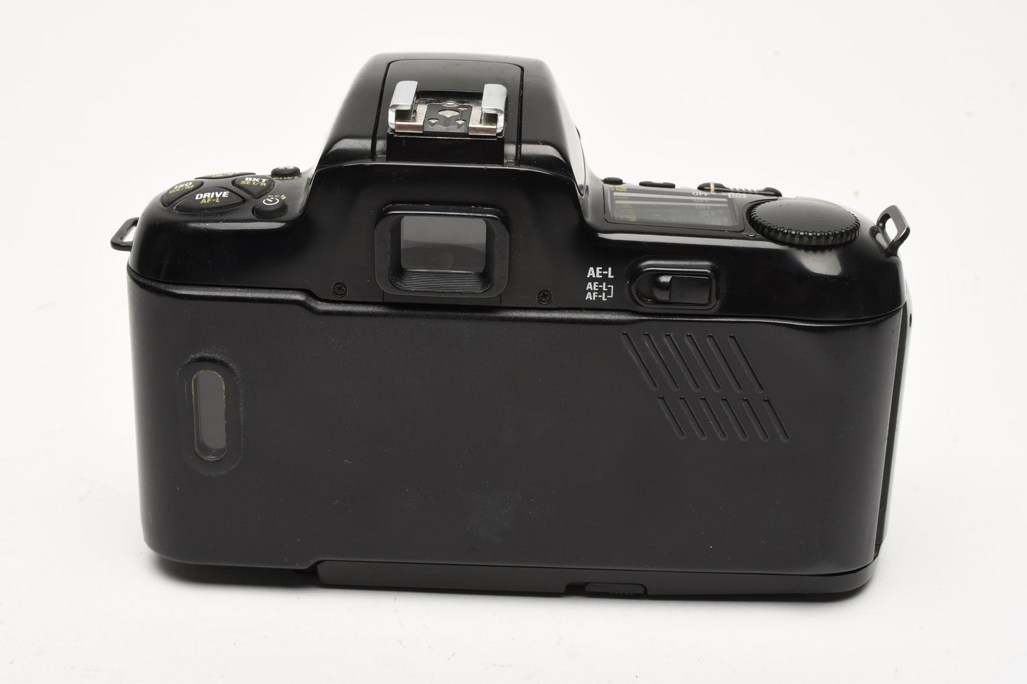 Nikon N6006 35mm SLR body, cap, strap, cable release - tested & clean