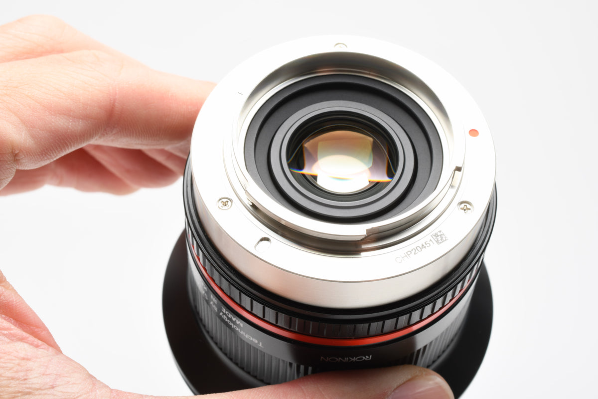 Rokinon Samyang 12mm f2 NCS CS Lens for Fujifilm X Mount Black, w/Hood