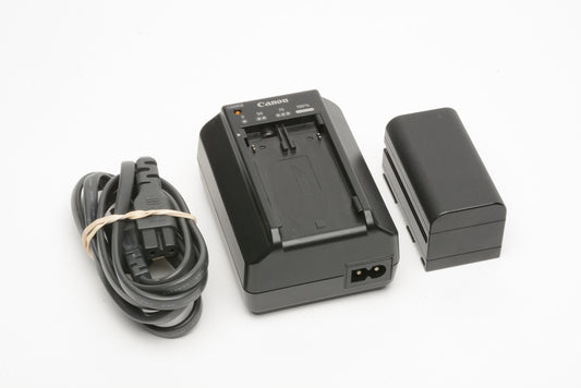 Canon CA-920 Genuine Charger For Canon BP-900 series batteries + BP-930 battery