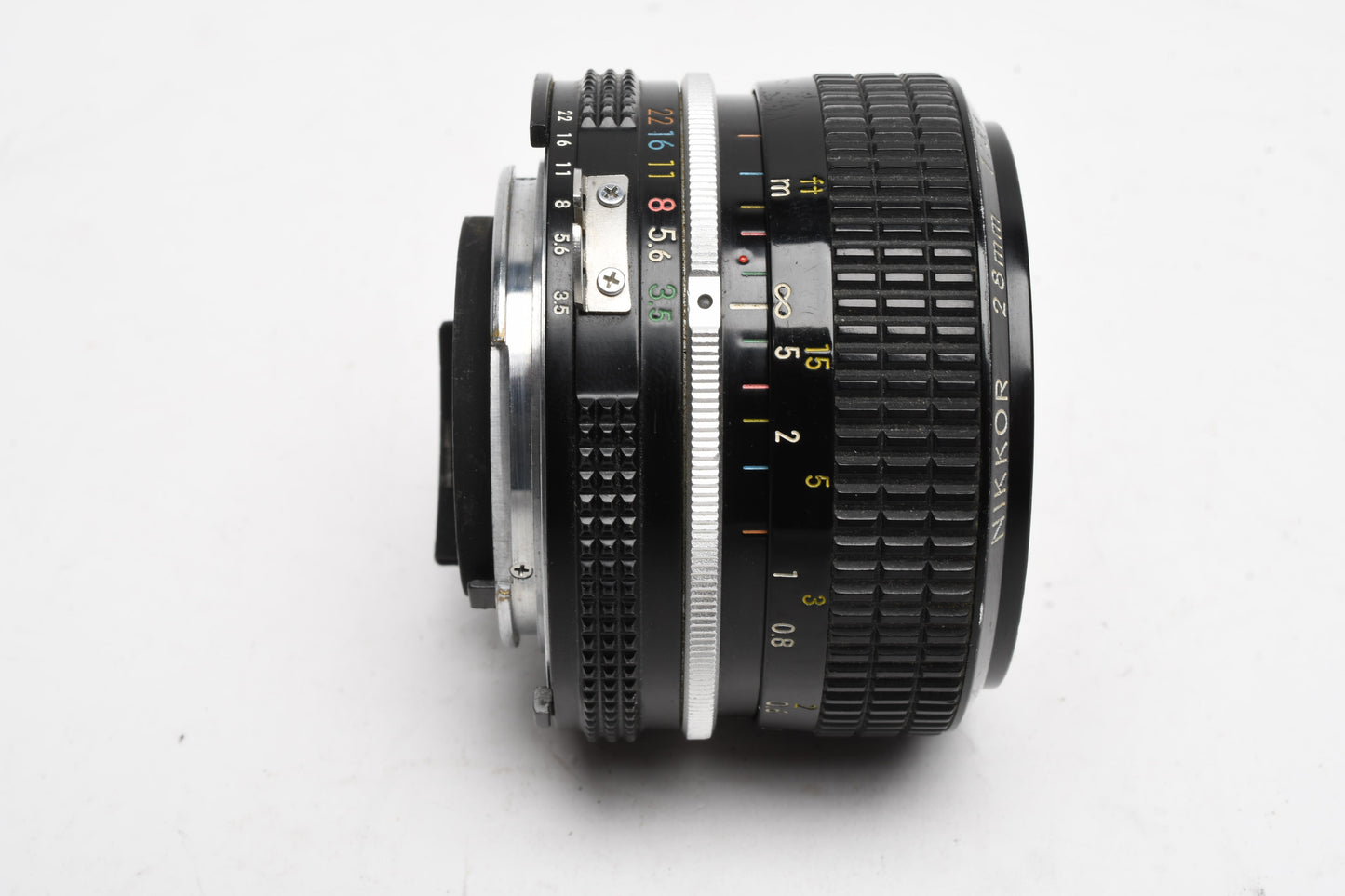 Nikon Nikkor 28mm f3.5 Ai Lens, Caps, Bargain