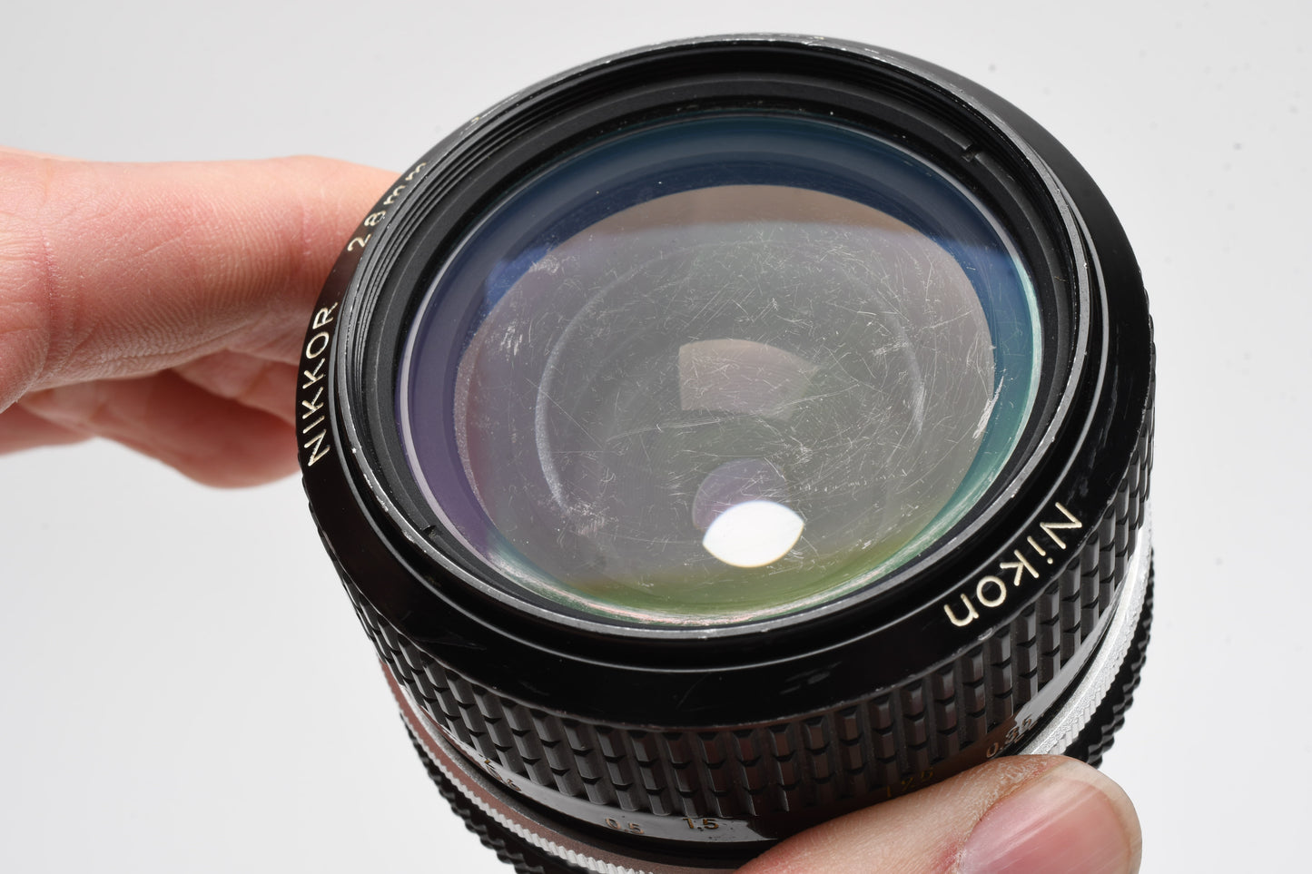 Nikon Nikkor 28mm f3.5 Ai Lens, Caps, Bargain
