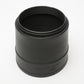 Mamiya 360 rubber lens hood for 360mm RB / RZ lenses 77mm, Clean