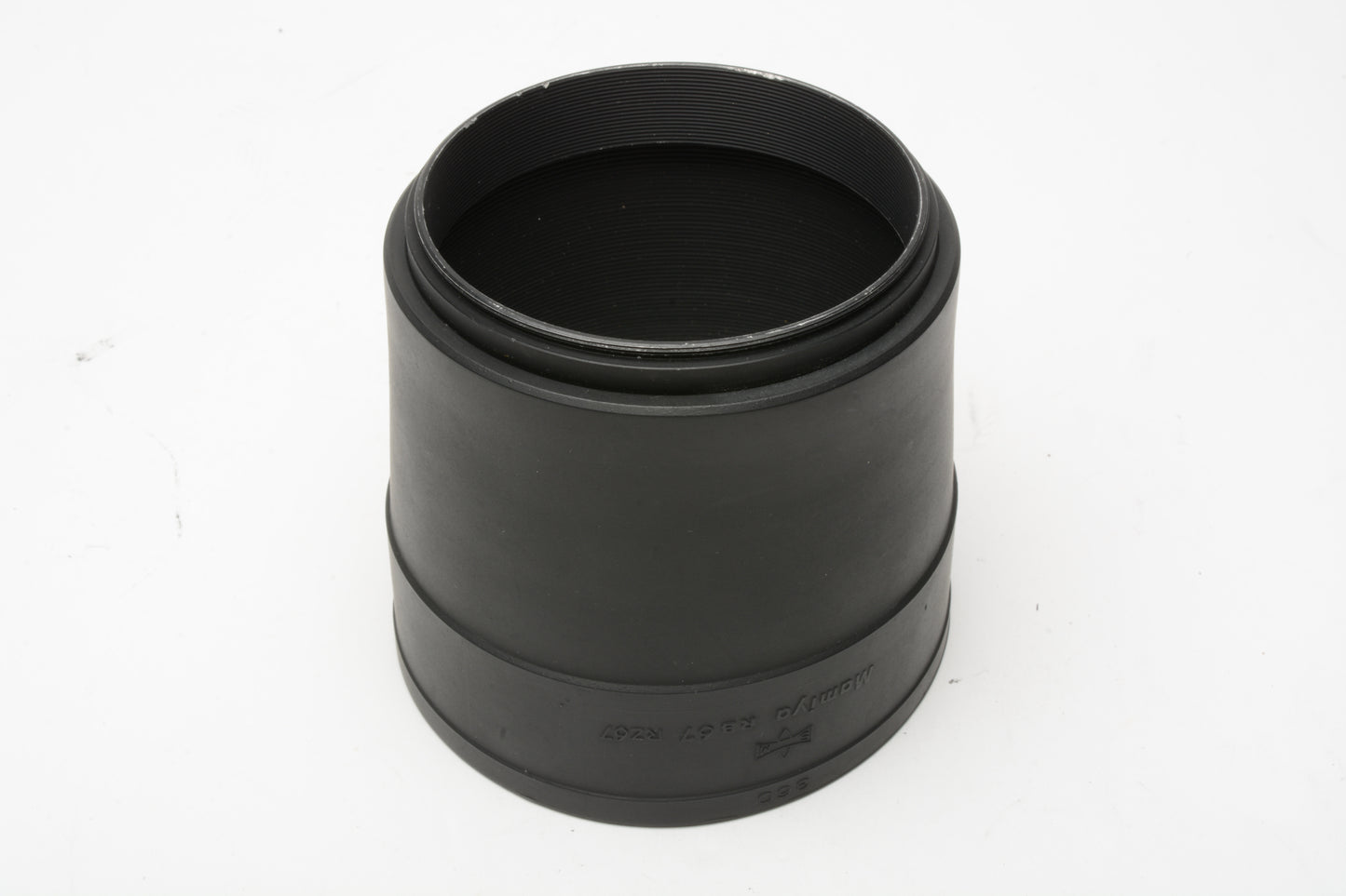 Mamiya 360 rubber lens hood for 360mm RB / RZ lenses 77mm, Clean
