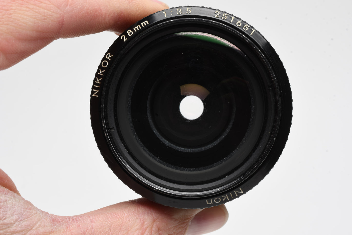Nikon Nikkor 28mm f3.5 Ai Lens, Caps, Bargain