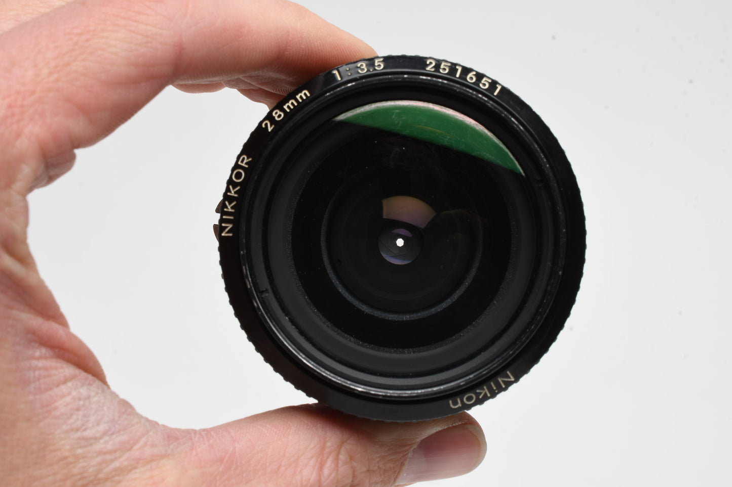 Nikon Nikkor 28mm f3.5 Ai Lens, Caps, Bargain