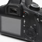 Canon EOS Rebel T100 DSLR w/EFS 18-55mm f3.5-5.6 III zoom Bundle, Only 1960 Acts!