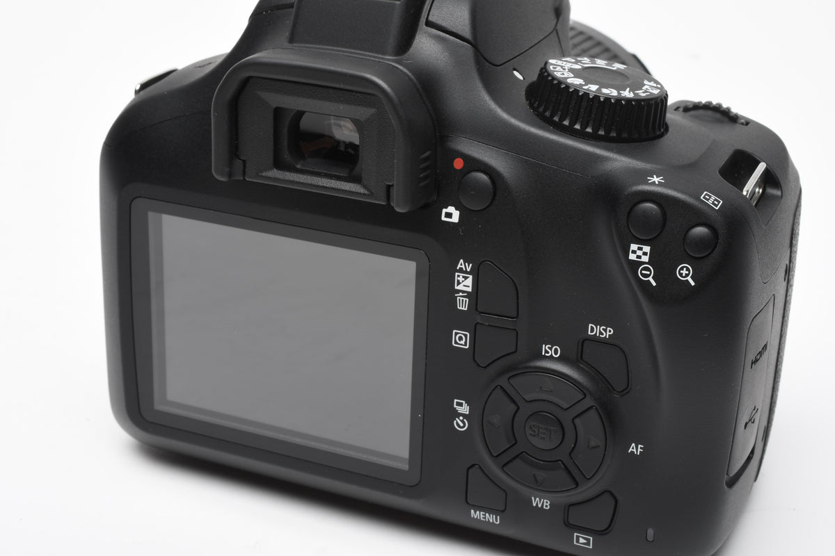 Canon EOS Rebel T100 DSLR w/EFS 18-55mm f3.5-5.6 III zoom Bundle, Only 1960 Acts!