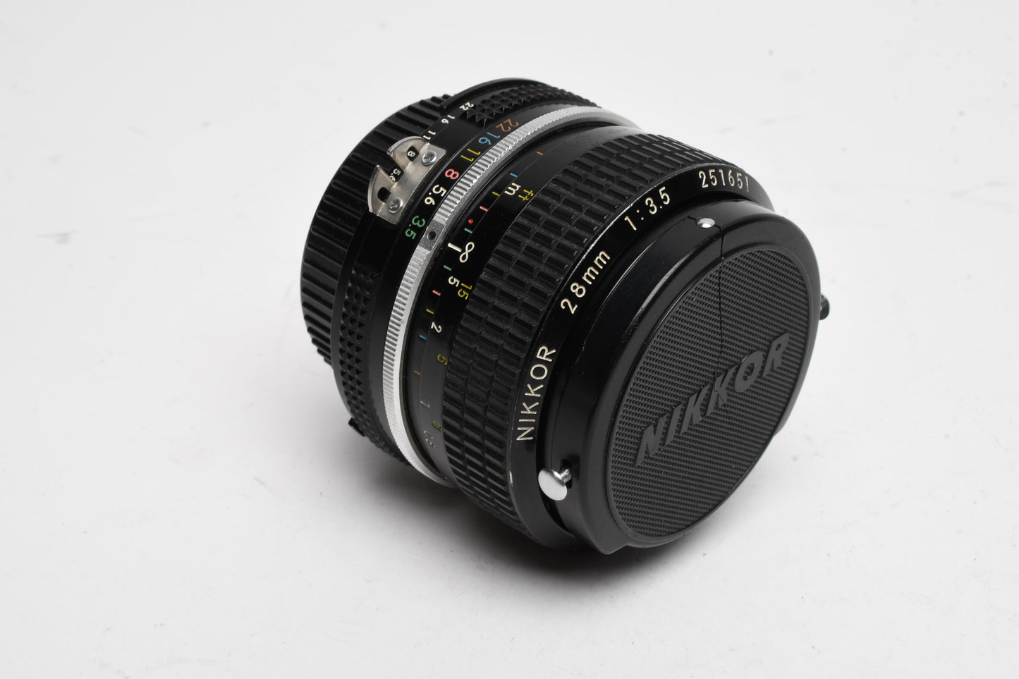 Nikon Nikkor 28mm f3.5 Ai Lens, Caps, Bargain