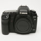Canon EOS 5D Mark II DSLR Body, 2batts, Charger, Only 7677 Acts, Boxed