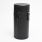 Vivitar 185 Hard lens case, New in box w/strap 8" tall x 3.25" wide
